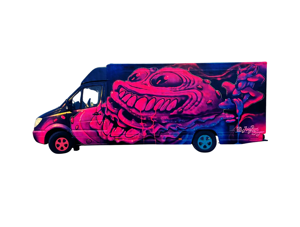 Unser Truck unterwegs in der Hansestadt